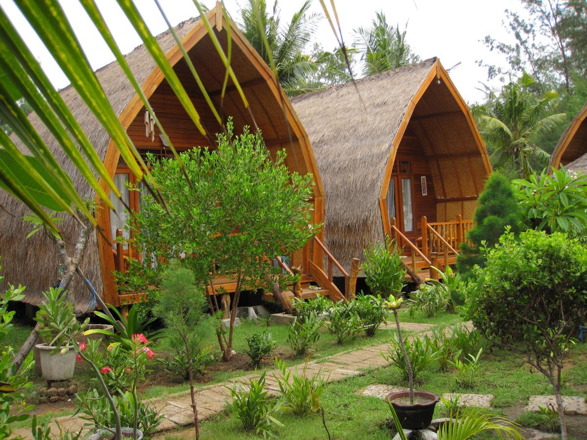 Jepun Bungalows Gili Meno Esterno foto