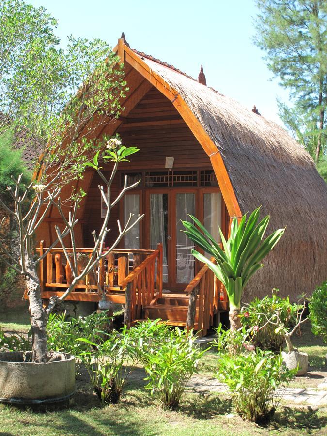 Jepun Bungalows Gili Meno Esterno foto