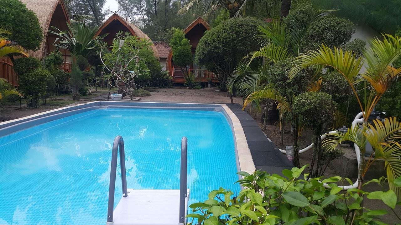 Jepun Bungalows Gili Meno Esterno foto